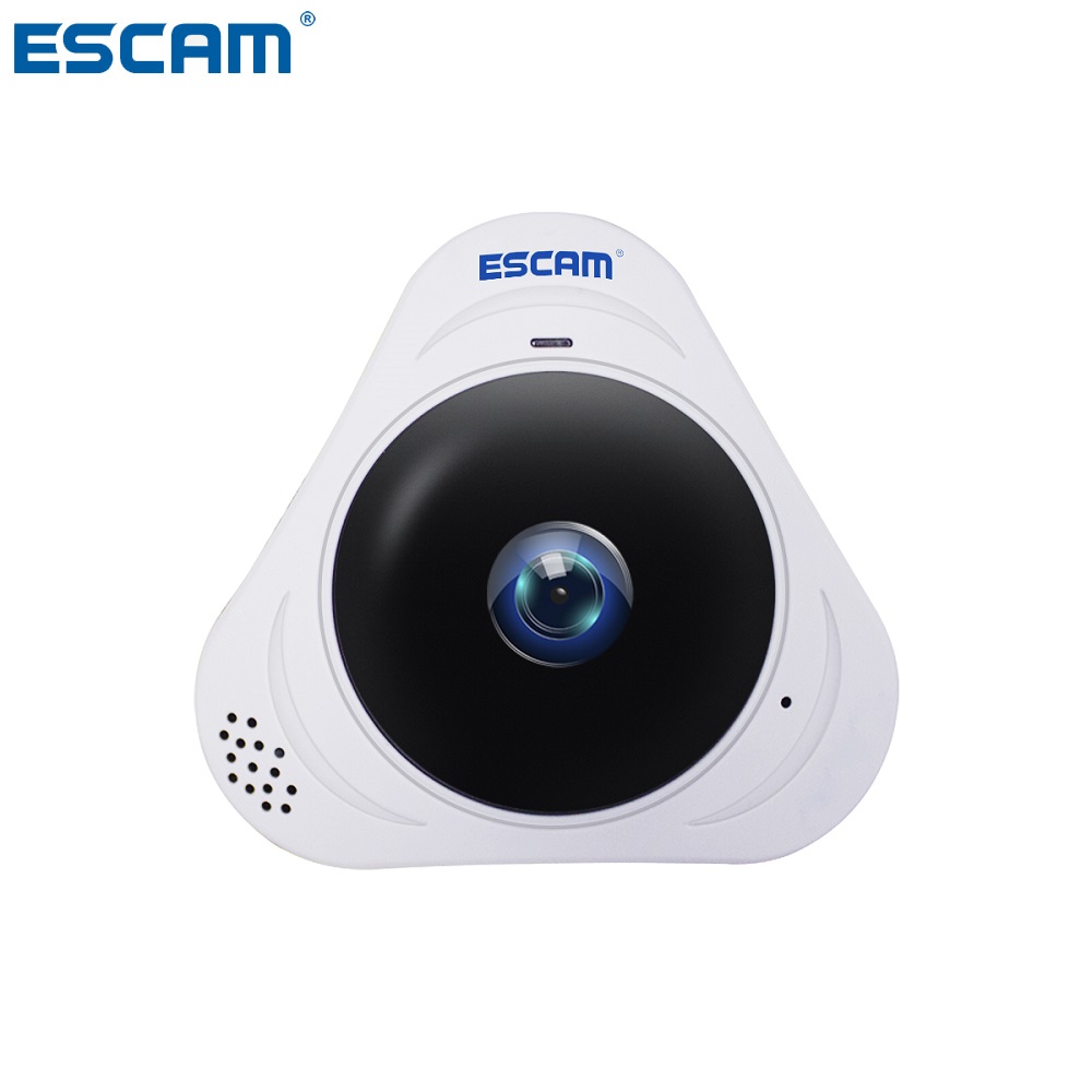 ESCAM Q8 HD 960P 1.3MP 360 ĳ  Fisheye  IR ܼ CameraTwo   /   MAX 128G/ESCAM Q8 HD 960P 1.3MP 360 Degree Panoramic Monitor Fi
